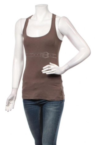 Γυναικείο αμάνικο μπλουζάκι Kensol, Μέγεθος S, Χρώμα Καφέ, Τιμή 1,69 €