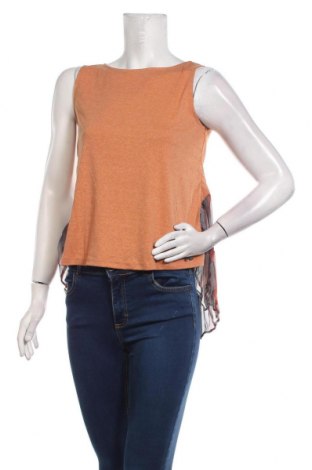 Γυναικείο αμάνικο μπλουζάκι Khujo, Μέγεθος S, Χρώμα Πορτοκαλί, Τιμή 45,88 €