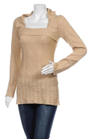 Дамски пуловер Body Flirt, Размер XXS, Цвят Бежов, Цена 3,02 лв.
