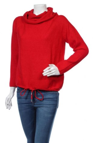 Дамски пуловер S.Oliver, Размер S, Цвят Червен, 60% полиамид, 29% полиамид, 8% вълна, 3% еластан, Цена 32,00 лв.