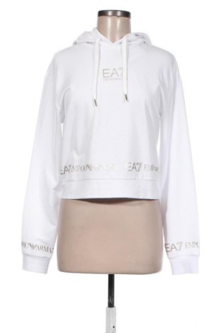 Γυναικείο φούτερ Emporio Armani, Μέγεθος S, Χρώμα Λευκό, 94% βαμβάκι, 6% ελαστάνη, Τιμή 140,36 €