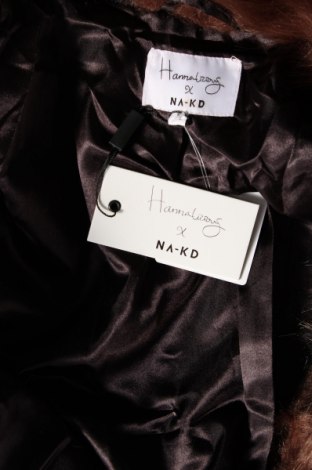 Дамско палто NA-KD, Размер S, Цвят Кафяв, Цена 125,25 лв.