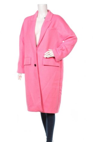 Дамско палто Zara, Размер M, Цвят Розов, Цена 139,30 лв.