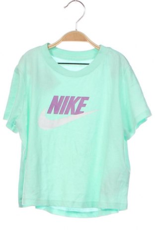 Dziecięcy T-shirt Nike, Rozmiar 9-10y/ 140-146 cm, Kolor Zielony, Bawełna, Cena 87,96 zł