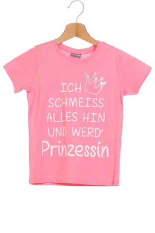 Детска тениска, Размер 5-6y/ 116-122 см, Цвят Розов, 100% памук, Цена 7,70 лв.