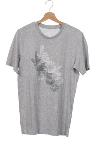 Kinder T-Shirt Jack & Jones, Größe 15-18y/ 170-176 cm, Farbe Grau, Baumwolle, Preis 9,64 €