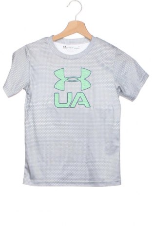 Детска тениска Under Armour, Размер 6-7y/ 122-128 см, Цвят Сив, Полиестер, Цена 22,40 лв.