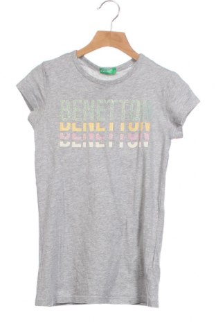 Dziecięcy T-shirt United Colors Of Benetton, Rozmiar 10-11y/ 146-152 cm, Kolor Szary, Bawełna, Cena 70,37 zł