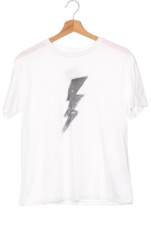 Dziecięcy T-shirt Zara, Rozmiar 13-14y/ 164-168 cm, Kolor Biały, Bawełna, Cena 70,37 zł