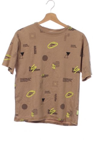 Kinder T-Shirt Zara, Größe 11-12y/ 152-158 cm, Farbe Braun, Baumwolle, Preis 15,31 €