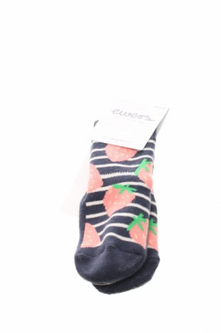 Детски чорапи Ewers, Размер 18-24m/ 86-98 см, Цвят Син, 85% памук, 13% полиуретан, 2% еластан, Цена 16,82 лв.