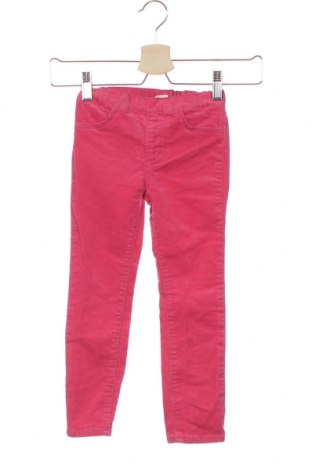 Dziecięce sztruksy H&M, Rozmiar 3-4y/ 104-110 cm, Kolor Różowy, 98% bawełna, 2% elastyna, Cena 34,54 zł