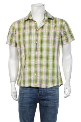 Мъжка риза Bertoni, Размер L, Цвят Зелен, Памук, Цена 68,00 лв.