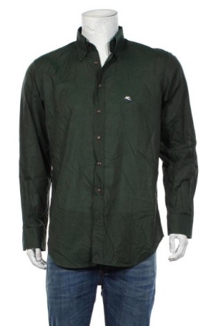 Мъжка риза Etro, Размер L, Цвят Зелен, Цена 149,40 лв.