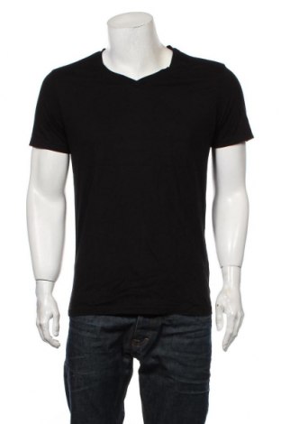 Мъжка тениска C&A, Размер M, Цвят Черен, Памук, Цена 17,64 лв.