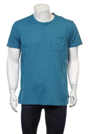Мъжка тениска Esprit, Размер L, Цвят Син, Памук, Цена 22,05 лв.