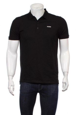 Tricou de bărbați Hugo Boss, Mărime M, Culoare Negru, 92% bumbac, 8% elastan, Preț 638,98 Lei
