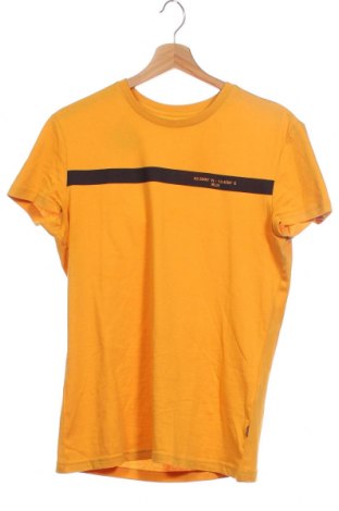 Мъжка тениска Pier One, Размер XS, Цвят Жълт, Памук, Цена 21,75 лв.
