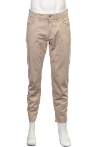 Мъжки панталон Brax, Размер L, Цвят Бежов, Цена 60,20 лв.