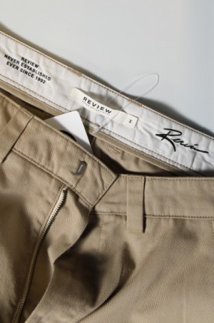 Мъжки панталон Review, Размер M, Цвят Бежов, Цена 74,00 лв.