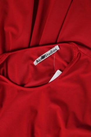 Рокля Acne Studios, Размер XS, Цвят Червен, Цена 67,68 лв.