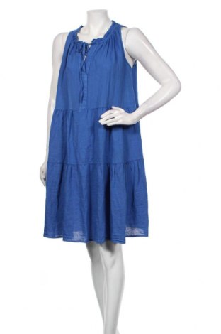 Φόρεμα Rodier, Μέγεθος M, Χρώμα Μπλέ, Λινό, Τιμή 146,52 €