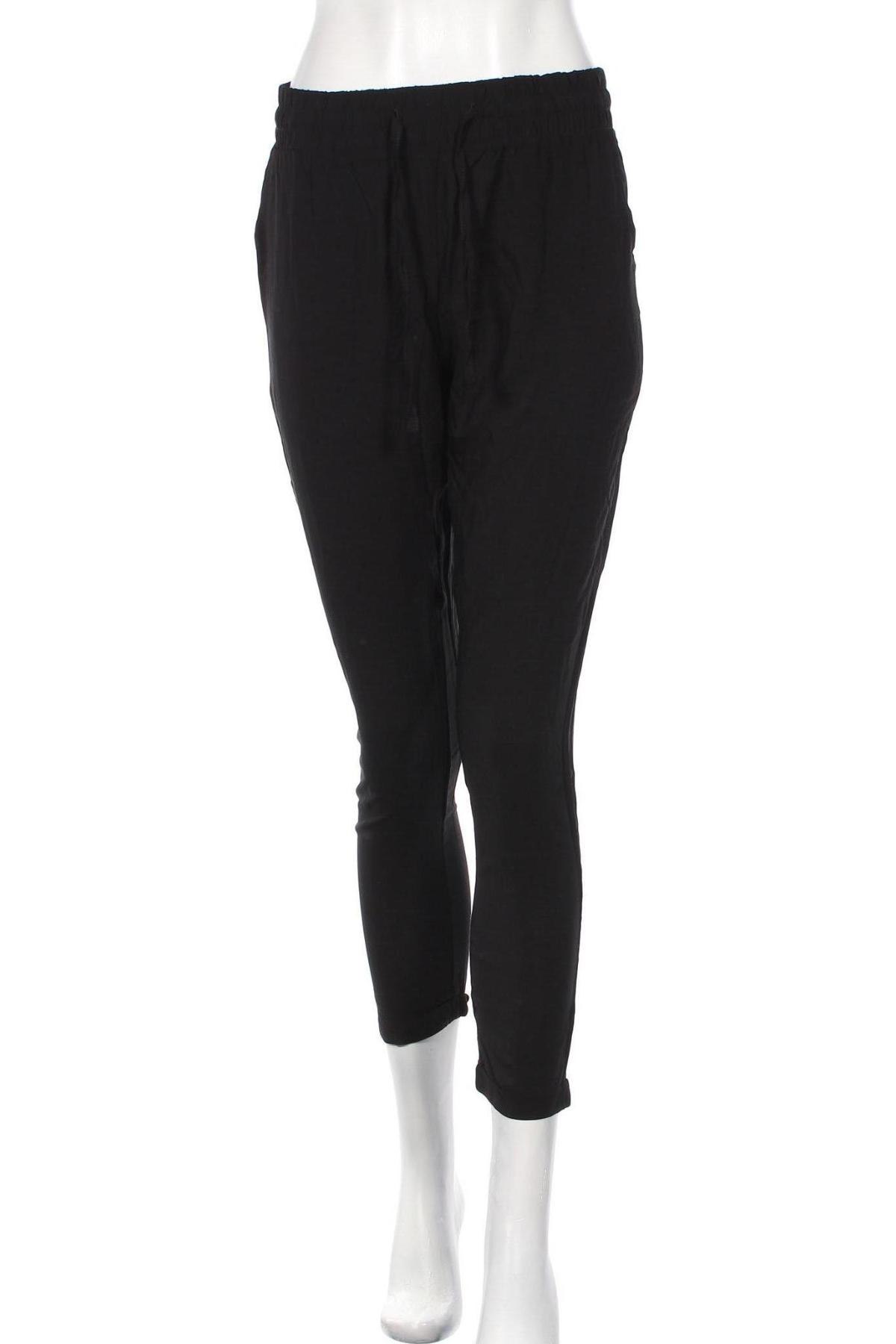 Дамски панталон Urban Classics, Размер S, Цвят Черен, Цена 49,20 лв.