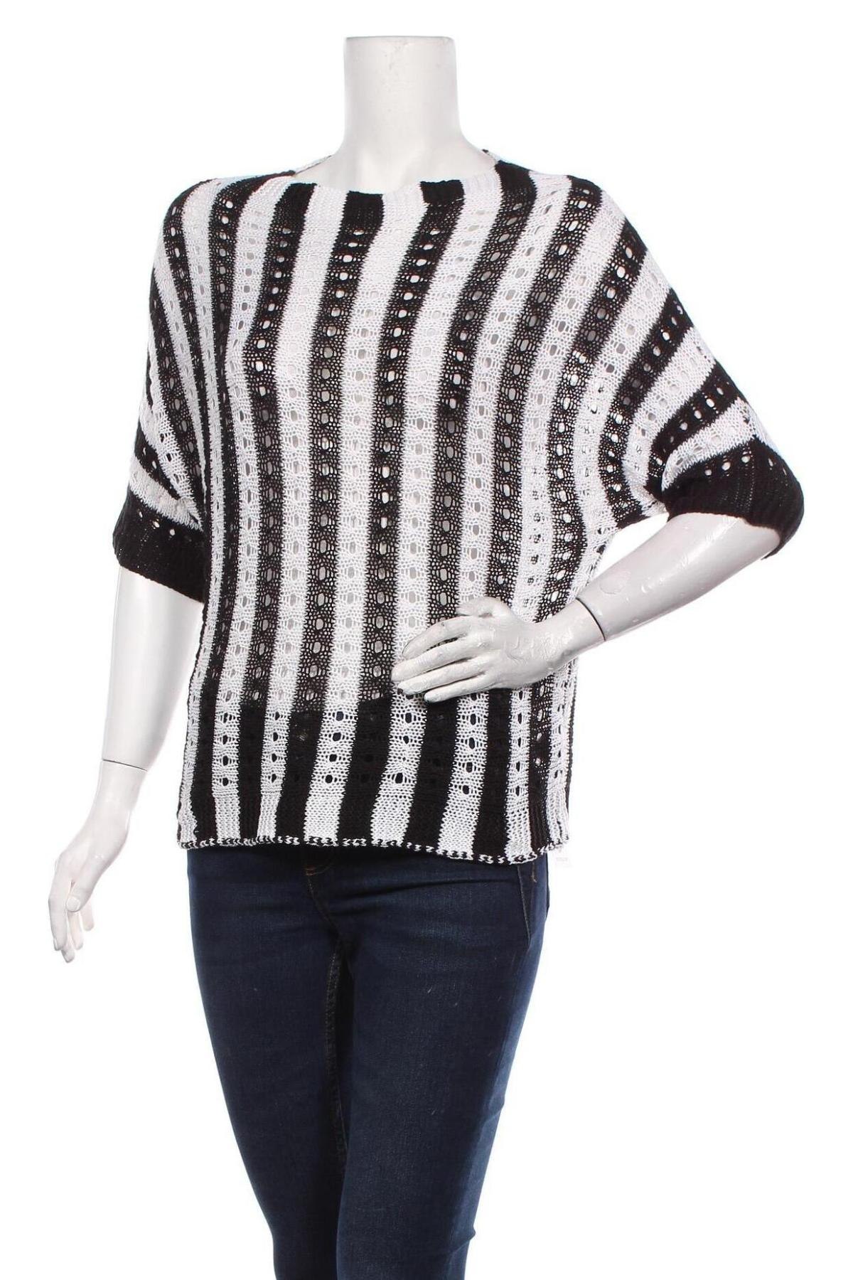 Дамски пуловер Jean Pascale, Размер L, Цвят Бял, Цена 14,45 лв.