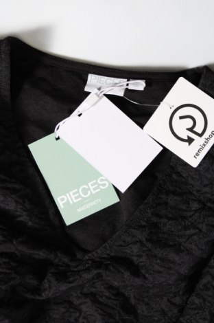 Блуза за бременни Pieces, Размер S, Цвят Черен, Цена 5,60 лв.
