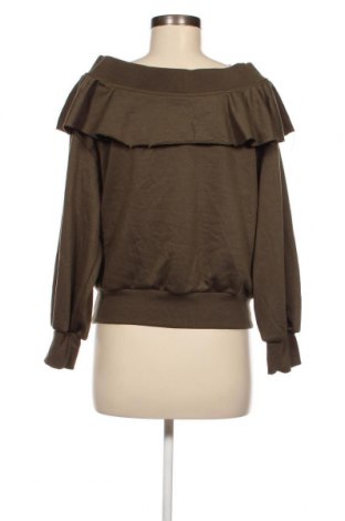Дамска блуза Fashion nova, Размер M, Цвят Зелен, Цена 5,51 лв.