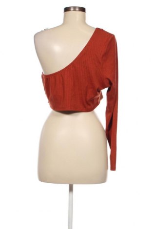 Дамска блуза Glamorous, Размер XXL, Цвят Кафяв, Цена 5,76 лв.