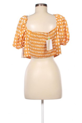 Γυναικεία μπλούζα Glamorous, Μέγεθος XL, Χρώμα Κίτρινο, Τιμή 4,08 €