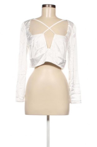 Γυναικεία μπλούζα Missguided, Μέγεθος L, Χρώμα Λευκό, Τιμή 15,98 €