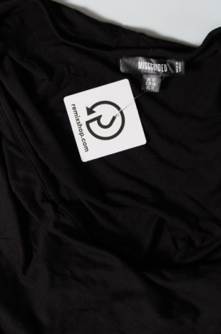 Γυναικεία μπλούζα Missguided, Μέγεθος XL, Χρώμα Μαύρο, Τιμή 5,27 €