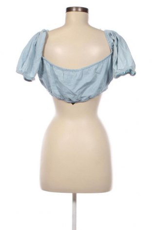 Γυναικεία μπλούζα Missguided, Μέγεθος M, Χρώμα Μπλέ, Τιμή 3,84 €
