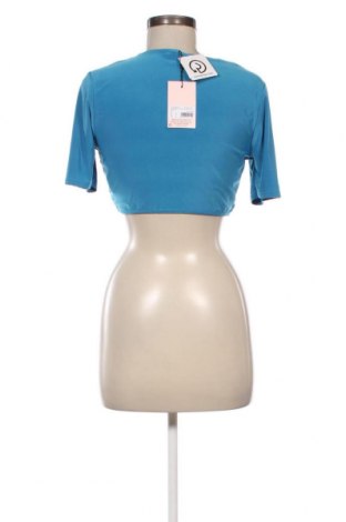 Дамска блуза Missguided, Размер L, Цвят Син, Цена 6,82 лв.
