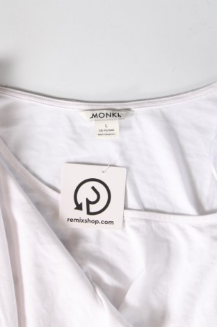 Γυναικεία μπλούζα Monki, Μέγεθος L, Χρώμα Λευκό, Τιμή 13,40 €