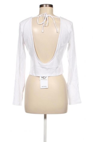 Γυναικεία μπλούζα Monki, Μέγεθος L, Χρώμα Λευκό, Τιμή 2,81 €