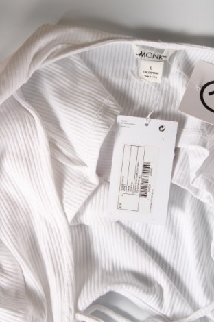 Дамска блуза Monki, Размер L, Цвят Бял, Цена 5,20 лв.