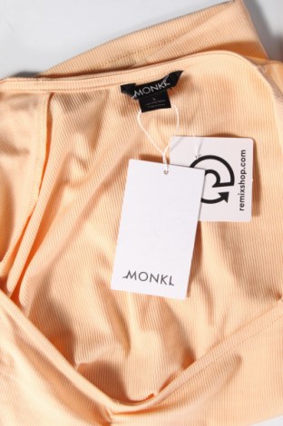 Γυναικεία μπλούζα Monki, Μέγεθος L, Χρώμα  Μπέζ, Τιμή 3,22 €