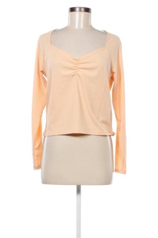 Γυναικεία μπλούζα Monki, Μέγεθος L, Χρώμα  Μπέζ, Τιμή 2,55 €