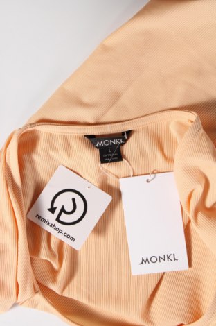 Bluză de femei Monki, Mărime L, Culoare Bej, Preț 14,54 Lei