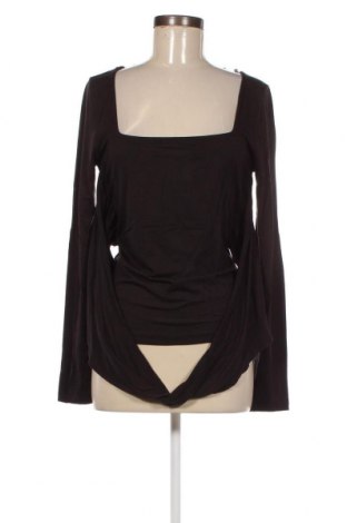 Дамска блуза NA-KD, Размер XL, Цвят Черен, Цена 72,00 лв.