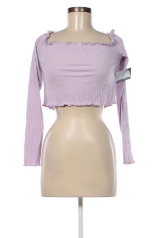 Γυναικεία μπλούζα Nly Trend, Μέγεθος XL, Χρώμα Βιολετί, Τιμή 6,55 €