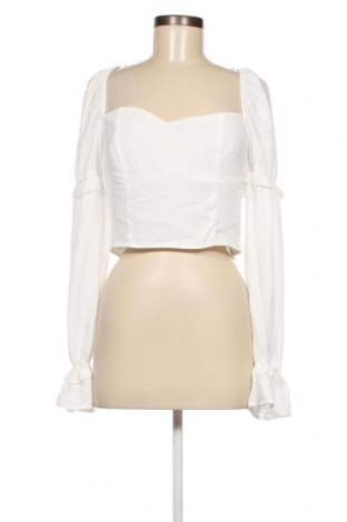 Γυναικεία μπλούζα Nly Trend, Μέγεθος M, Χρώμα Λευκό, Τιμή 6,39 €