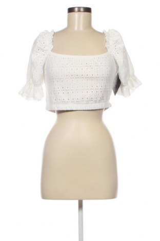 Γυναικεία μπλούζα Nly Trend, Μέγεθος M, Χρώμα Λευκό, Τιμή 5,75 €