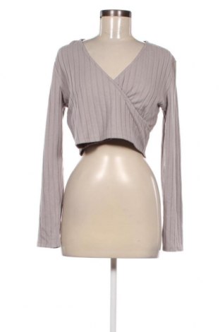 Γυναικεία μπλούζα VILA, Μέγεθος XL, Χρώμα Γκρί, Τιμή 4,54 €