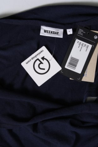 Damen Shirt Weekday, Größe L, Farbe Blau, Preis 3,09 €