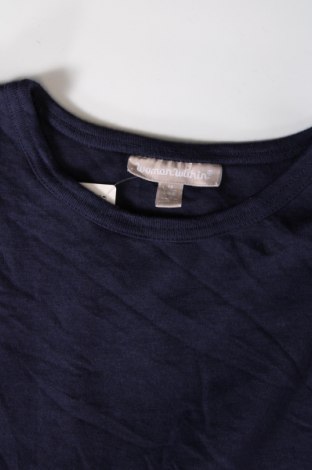 Γυναικεία μπλούζα Woman Within, Μέγεθος M, Χρώμα Μπλέ, Τιμή 3,06 €