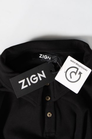 Γυναικεία μπλούζα Zign, Μέγεθος XL, Χρώμα Μαύρο, Τιμή 6,31 €